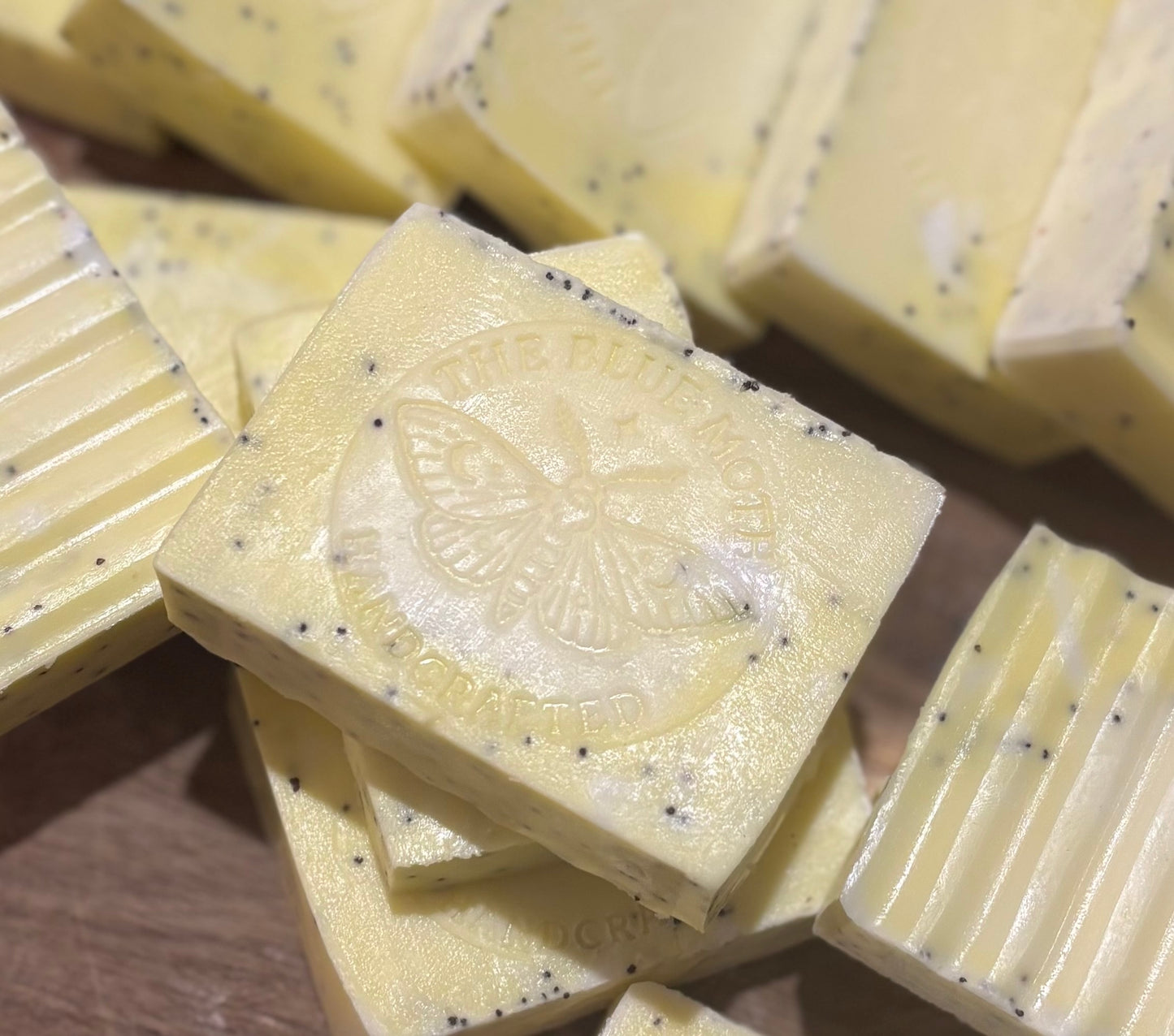 Triple Butter Hand Cut Soap One Inch Cuts