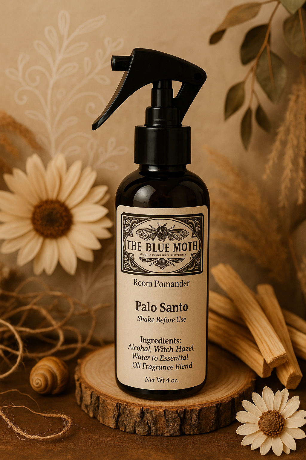 Palo Santo Concentrated Linen & Room Spray 4oz