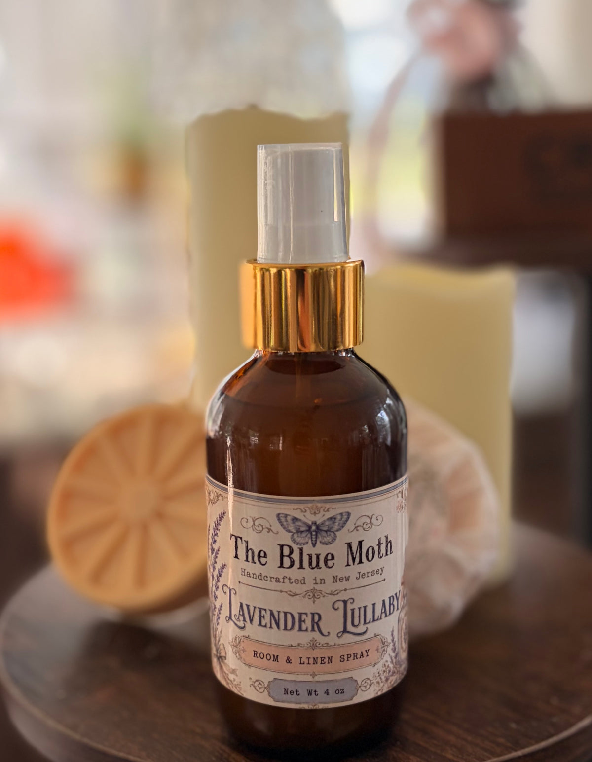 Lavender Lullaby Collection 8oz Soy Candle or Room & Linen Spray