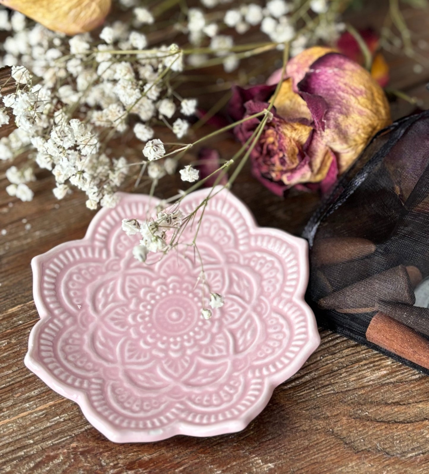 Ceramic Incense and Sage Burning Tray