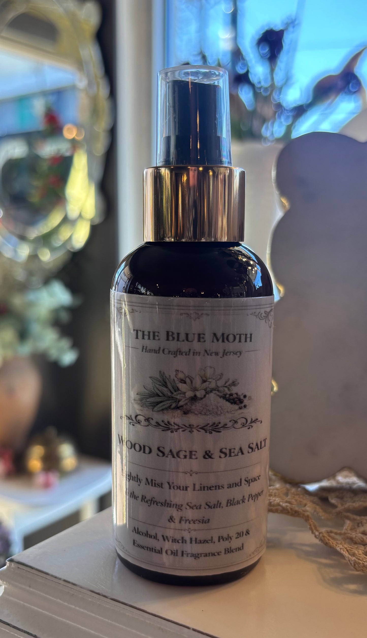 Wood Sage & Sea Salt Concentrated Linen & Room Spray 4oz