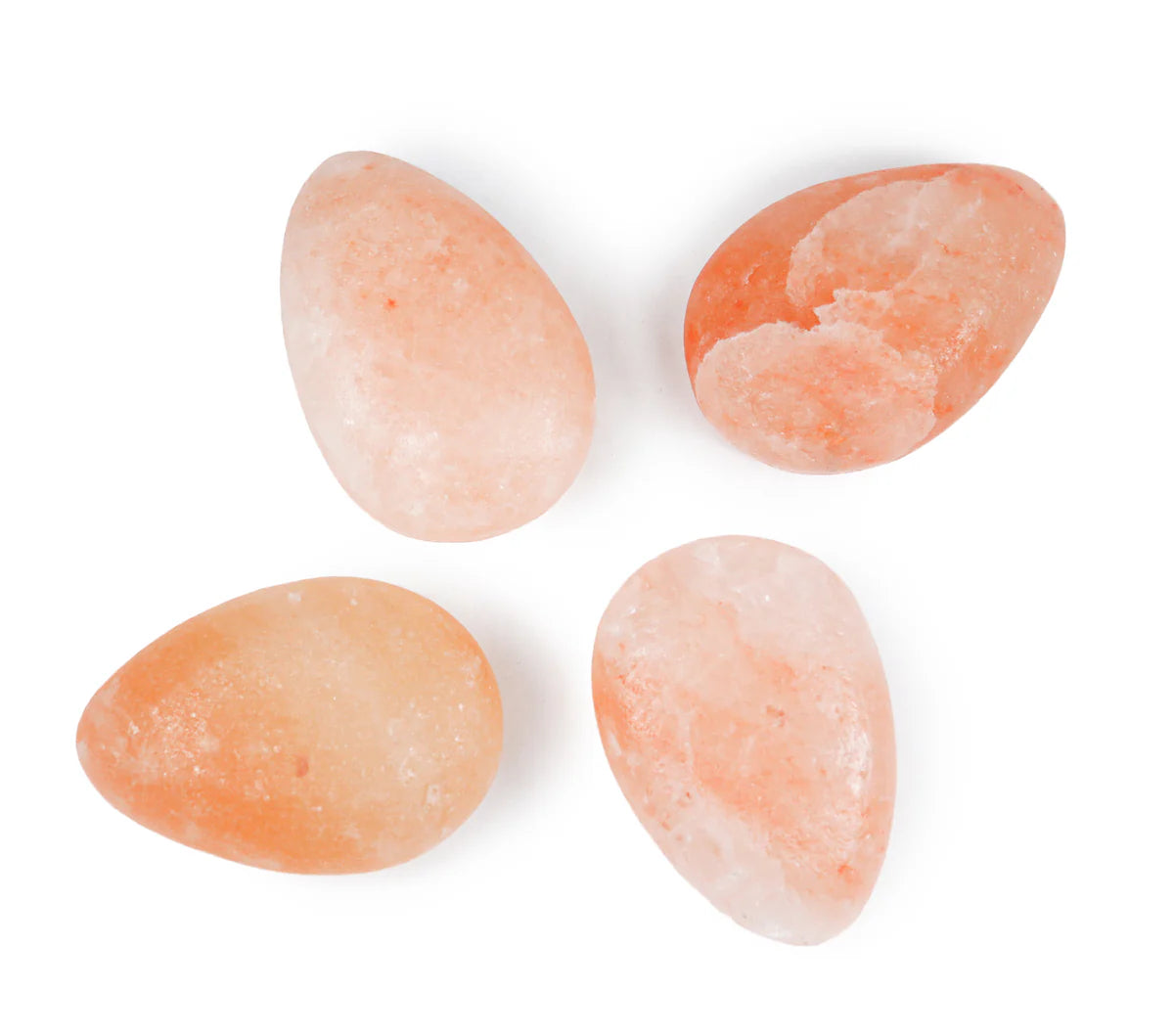 Himalayan Pink Salt Tear Drop Shaped Drainage GuaSha