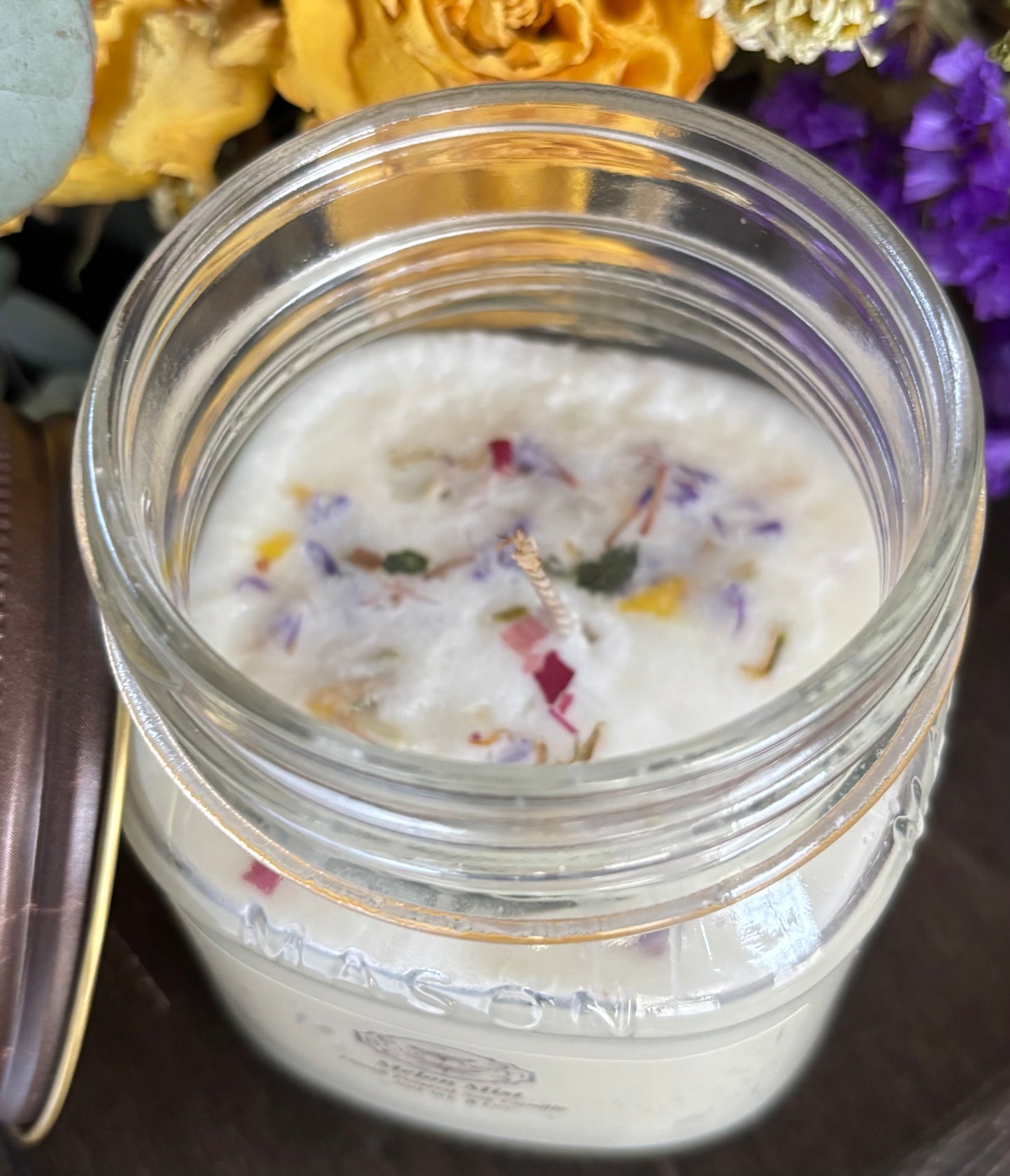 Melon Mist 8oz Mason Jar Candle