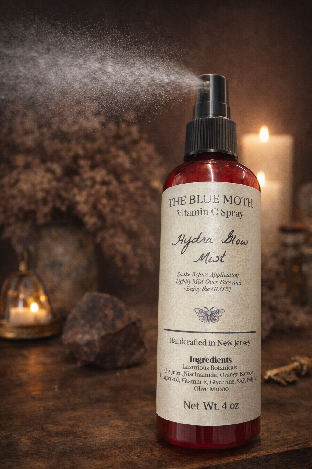 HYDRA GLOW Vitamin C Niacinamide Spray Serum 4 oz