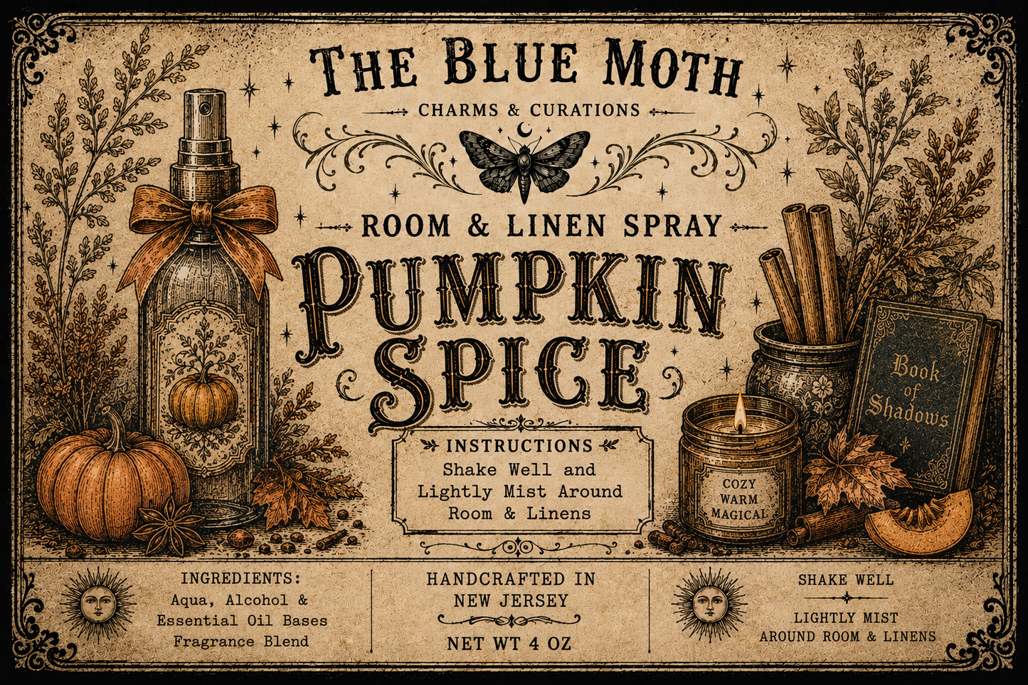 PUMPKIN SPICE Room & Linen Spray