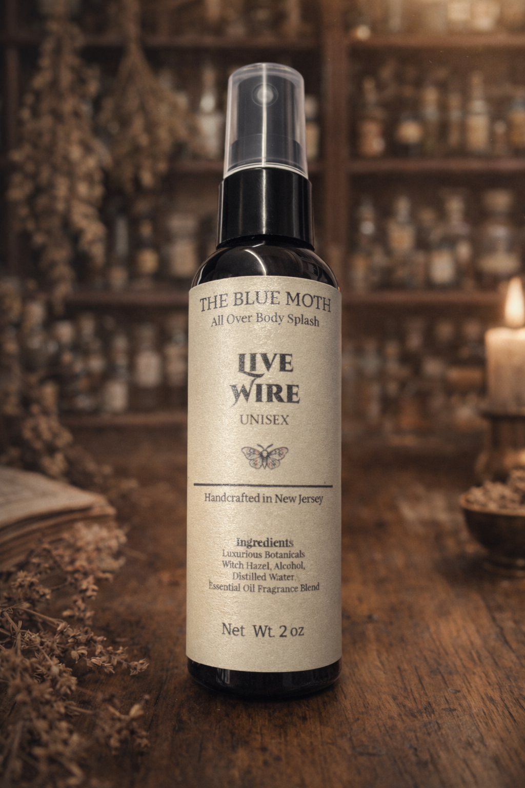 UNISEX LIVE WIRE Body Splash 2 Ounce