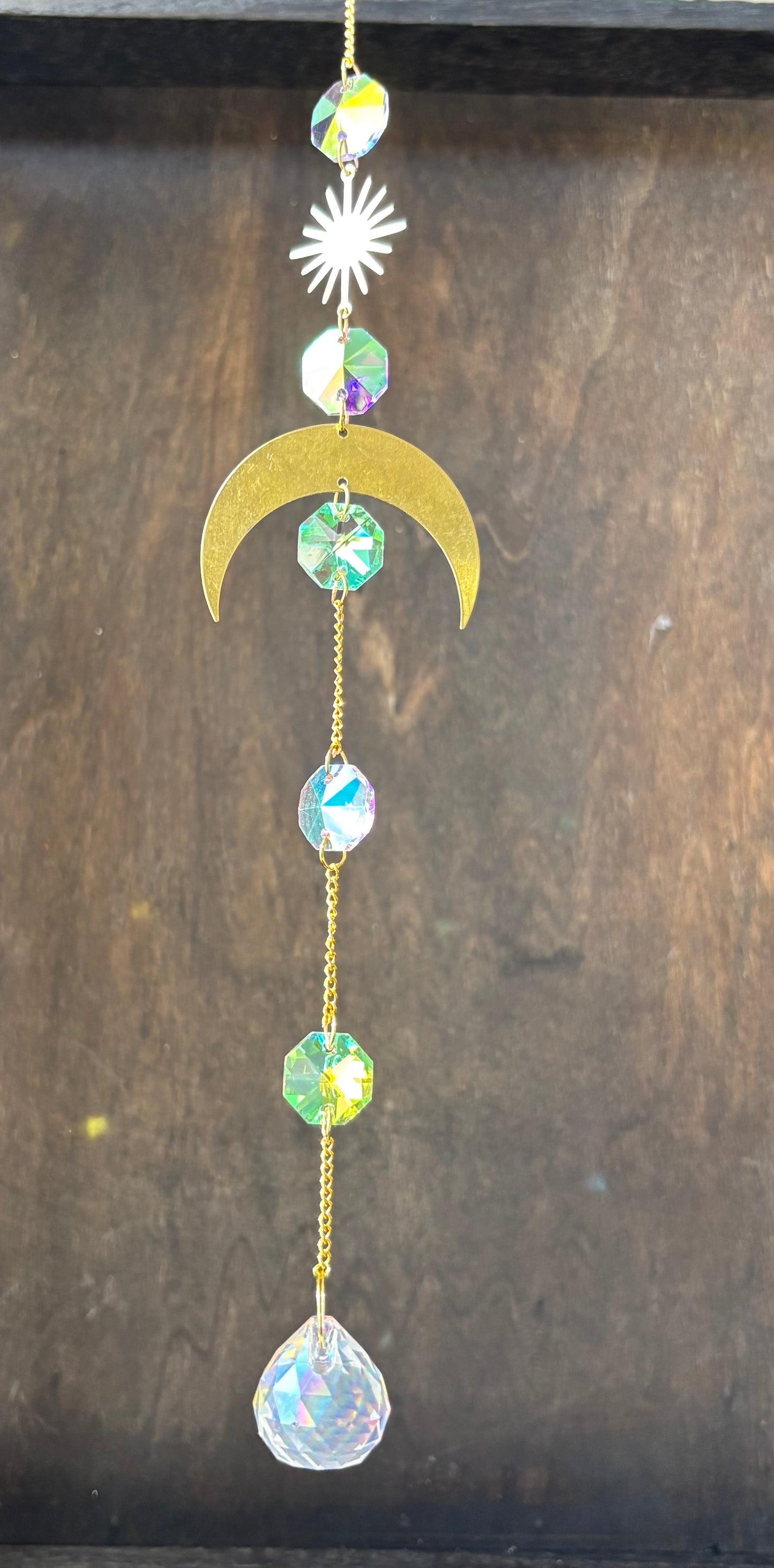 Geometric Crystal Sun Catchers