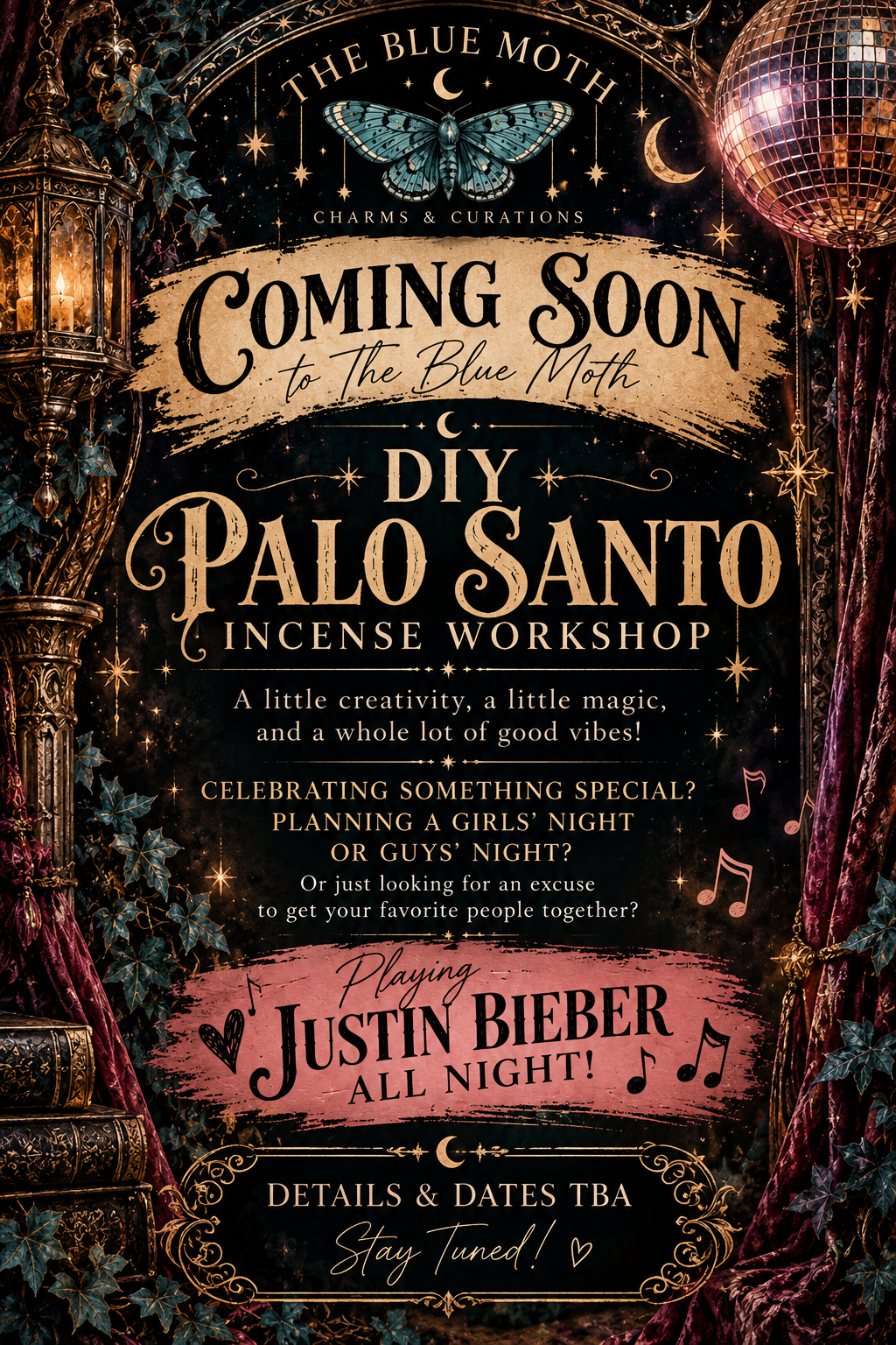 Incense Making & The Biebs