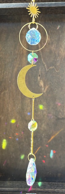 Geometric Crystal Sun Catchers