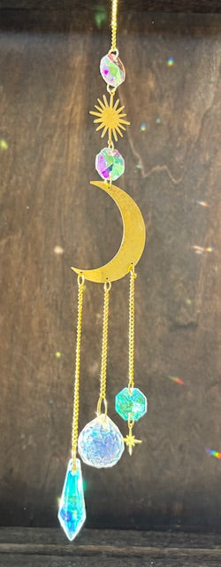 Geometric Crystal Sun Catchers
