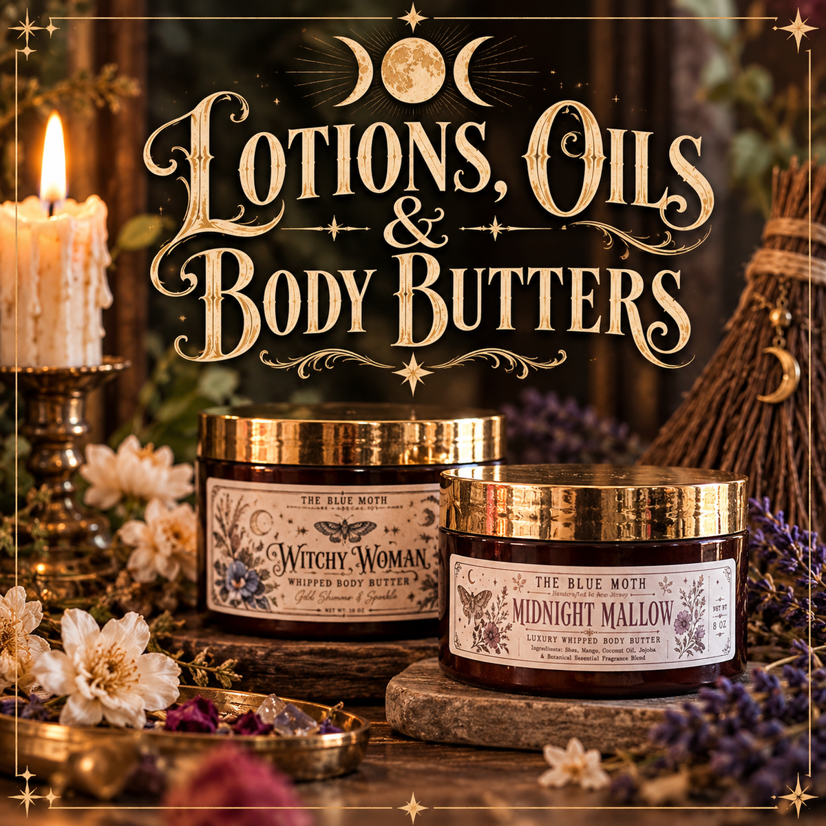 Lotions, Oils & Body Butters