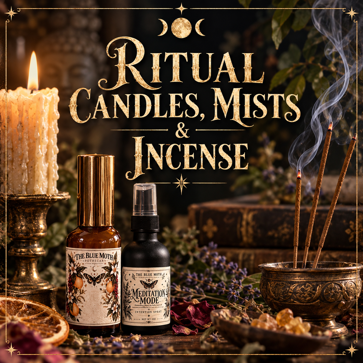 Ritual Candles, Mists & Incense