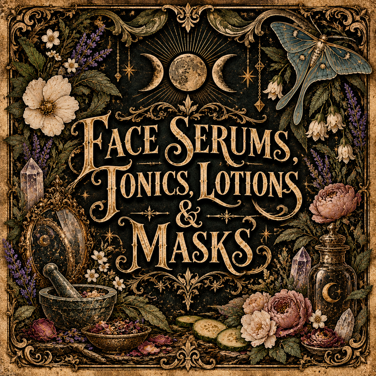 Face Serums, Tonics, Lotions & Masks