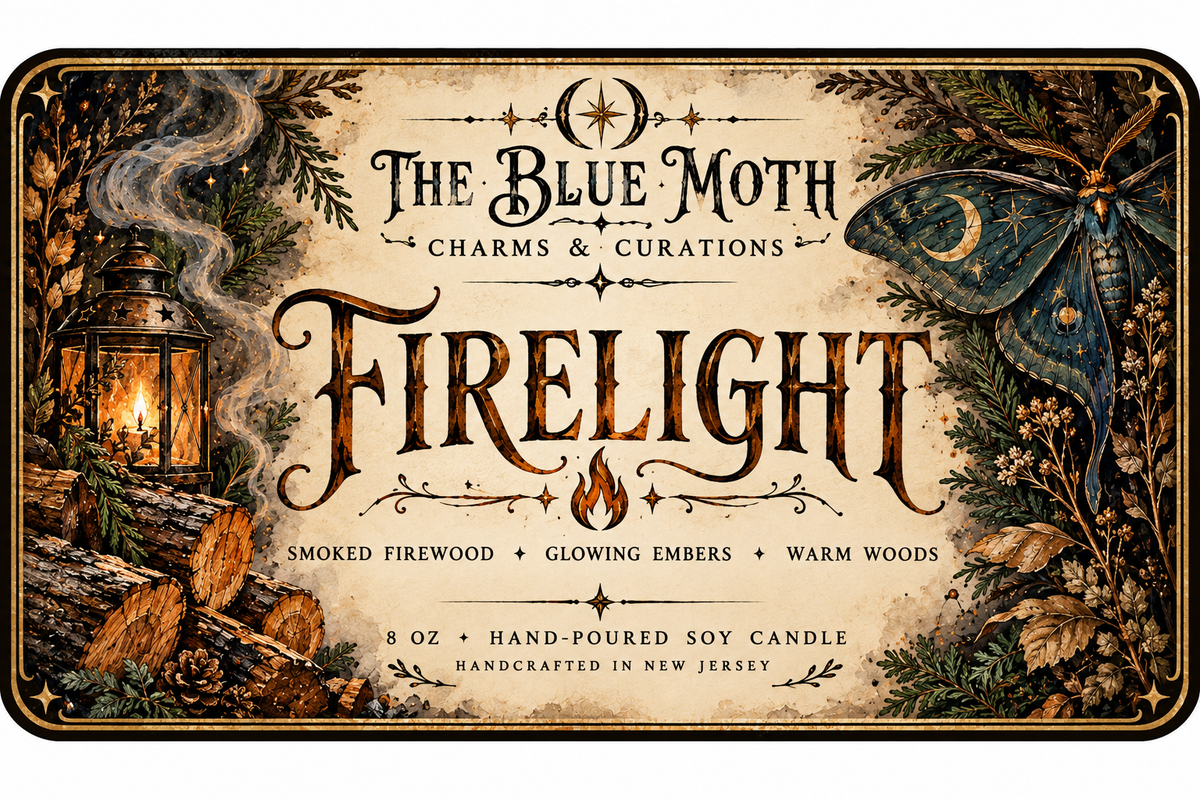 FIRELIGHT 8oz Hand Poured Soy Candle
