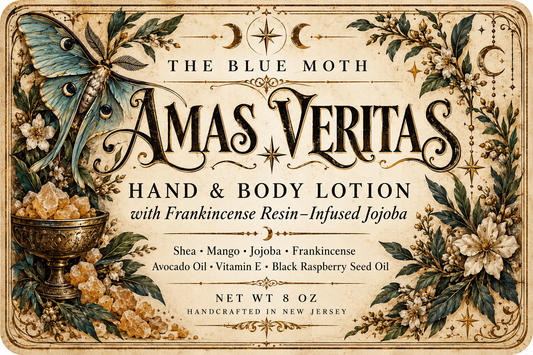 Frankinicnse Infused Body & Hand Lotion 8 oz Amas Veritas & Indigo Woods