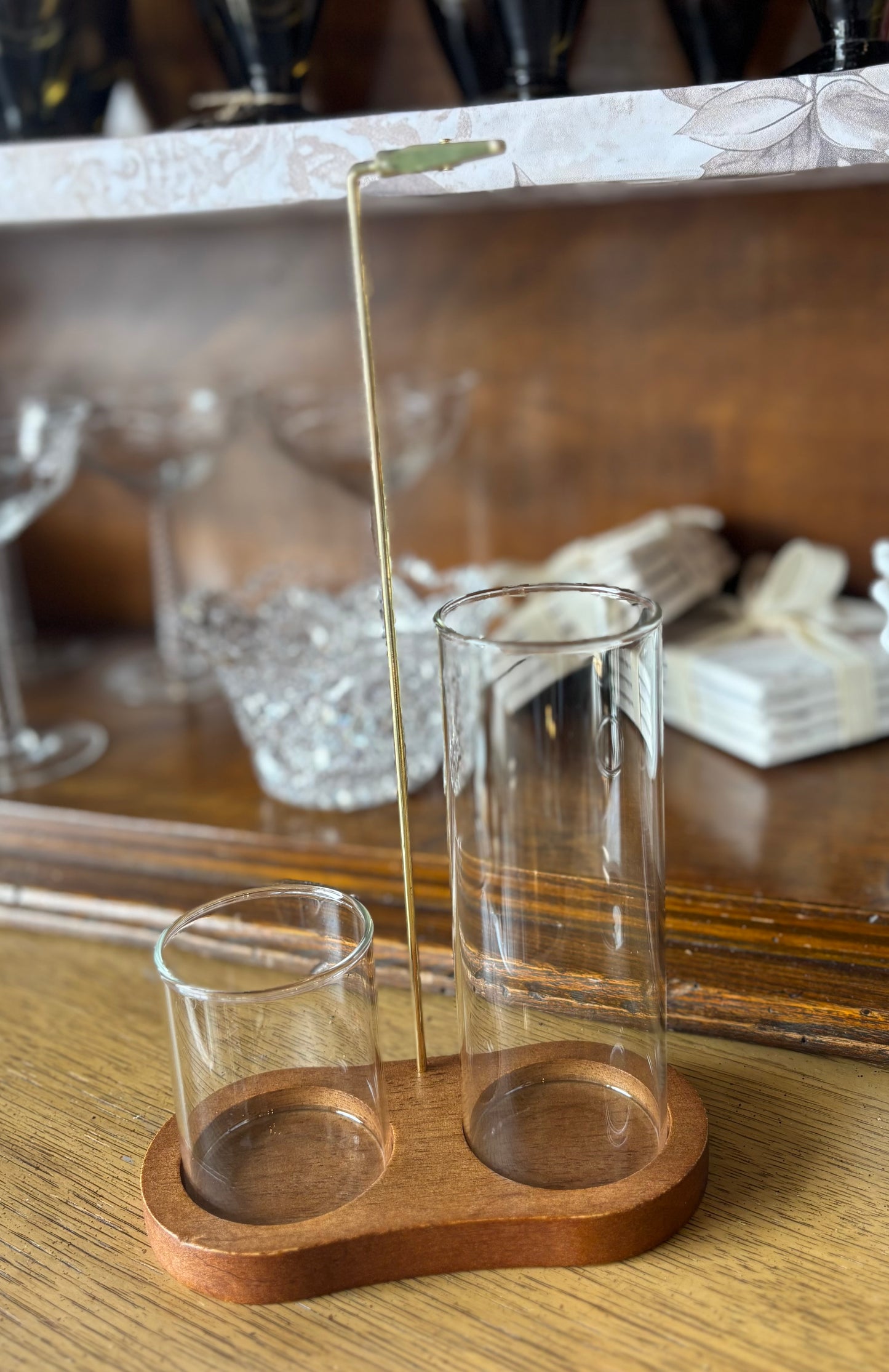 Glass Incense Burner & Holder