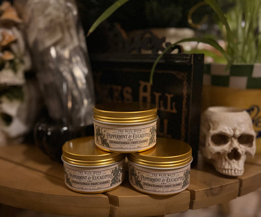 Peppermint Eucalyptus Cooling Whipped Foot Creme 4 oz