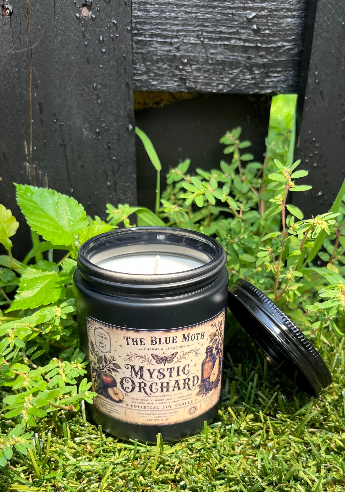 Mystic Orchard 8oz Hand Poured Soy Candle