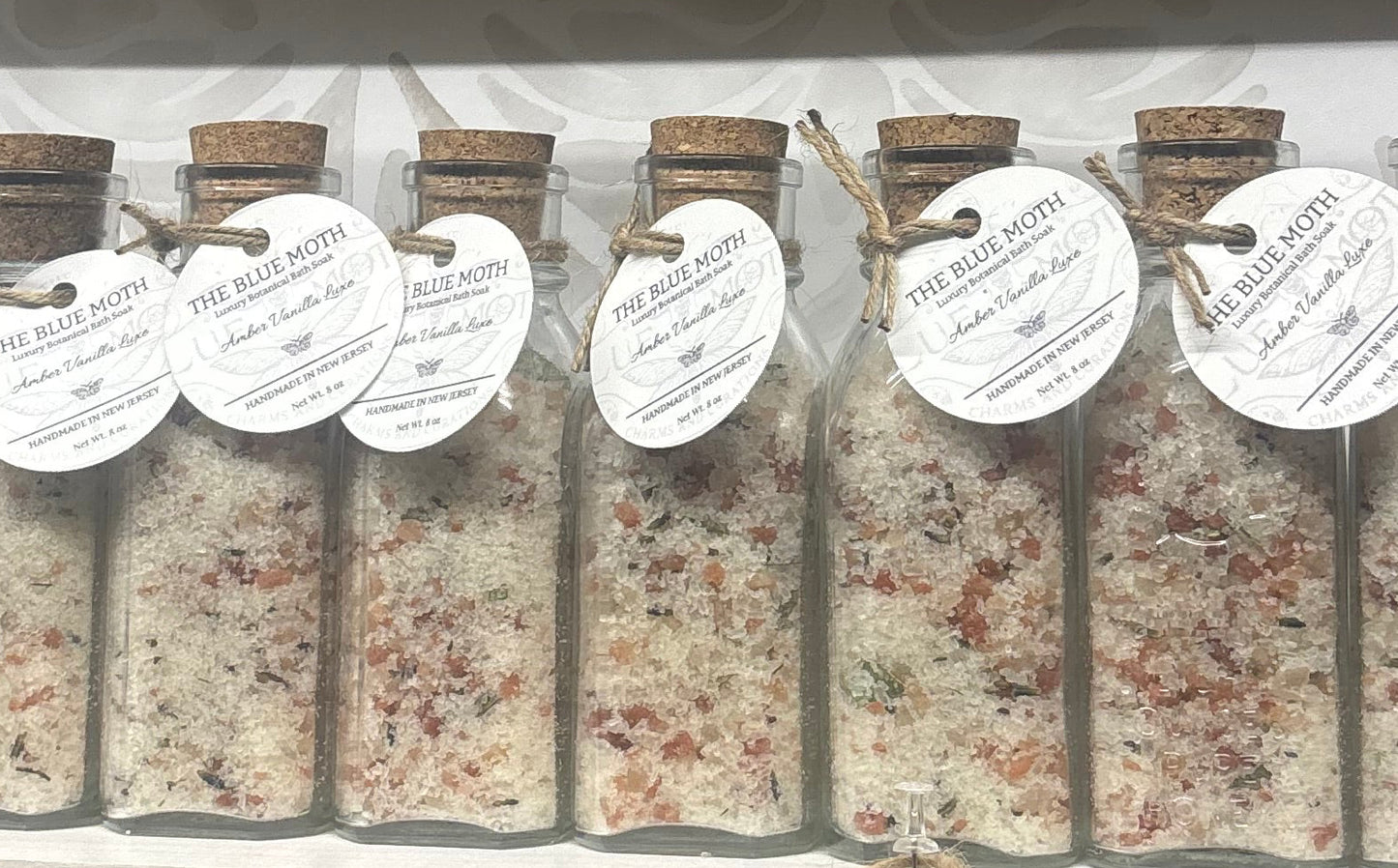 Amber Vanilla Skin Softening Bath Salts