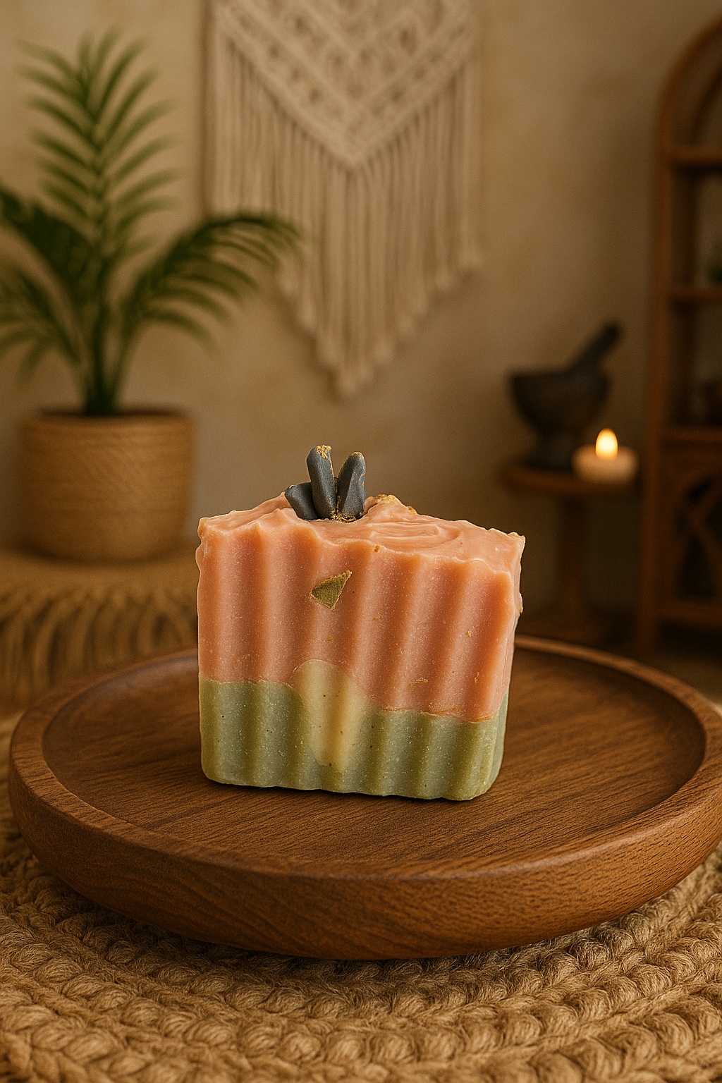 Triple Butter, Shea, & Coco Butter Hand Cut Soaps 1.5-2oz Each