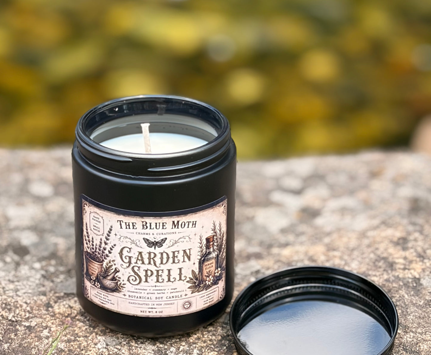 Garden Spell 8oz Hand Poured Soy Candle