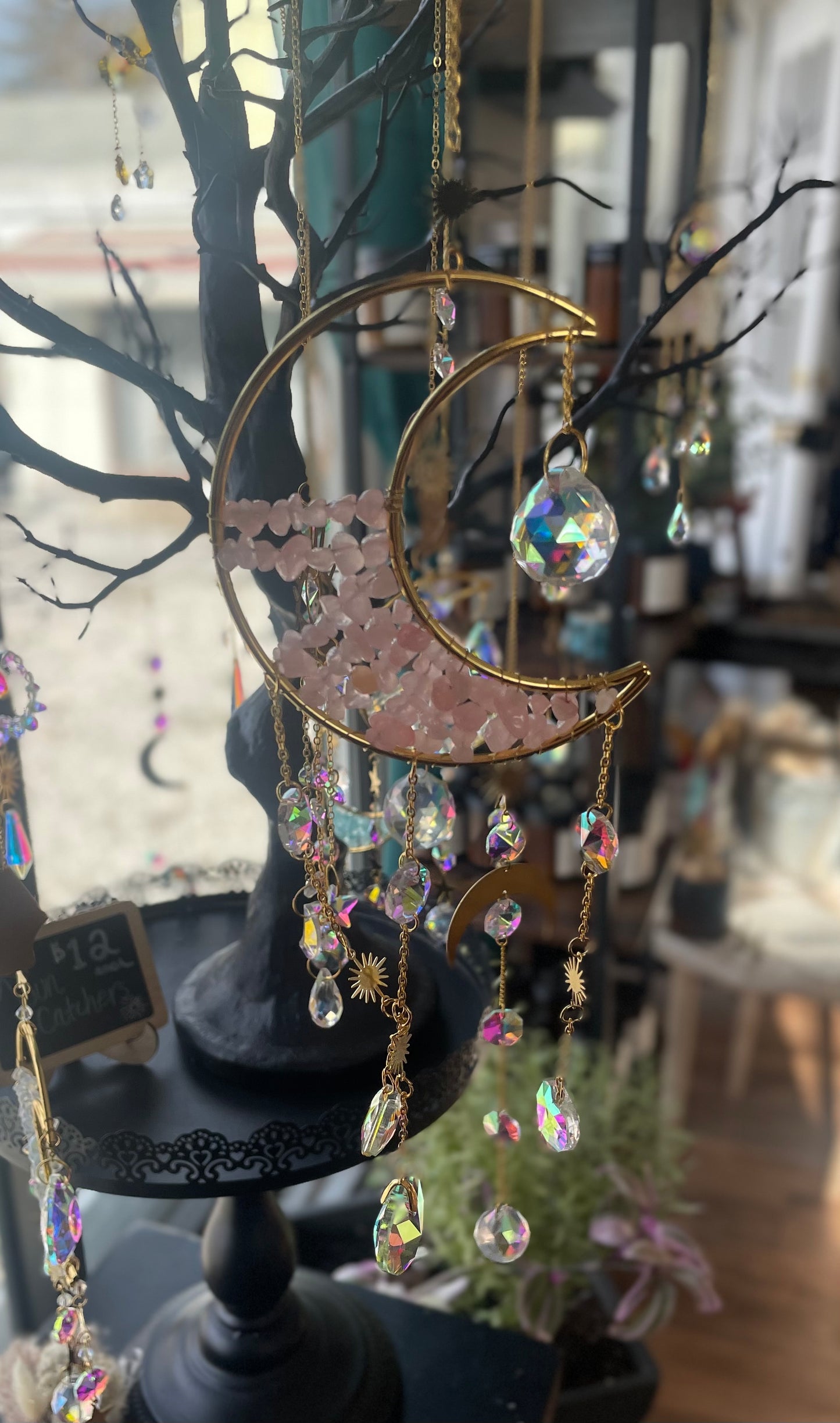 Crystals & Moon Sun Catchers
