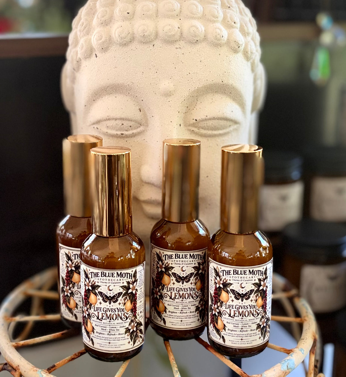 WHEN LIFE GIVES YOU LEMONS 
Mood + Linen Spray
 2oz