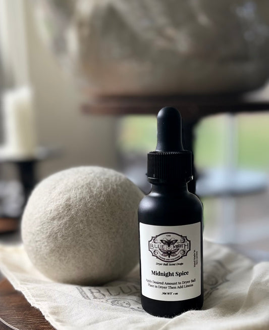 WOOL DRYER BALL WITH 1oz SCENT DROPS SET