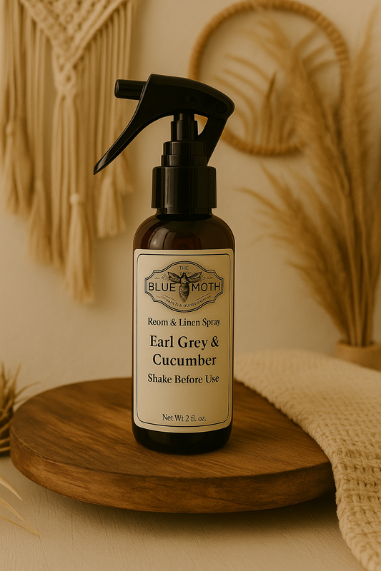 4 Ounce Earl Grey & Cucumber Linen and Room Spray