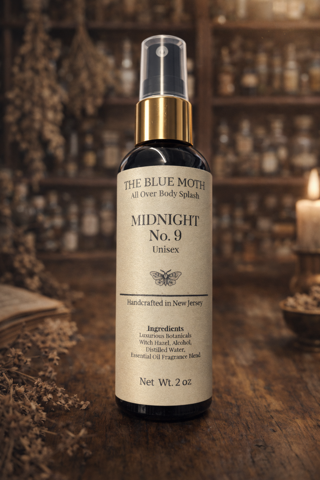 UNISEX MIDNIGHT No. 9 Body Splash 2 Ounce