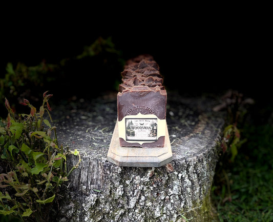 THE WOODSMAN Avocado & Olive Oil JUMBO Cold Pour Hand Cut Soap