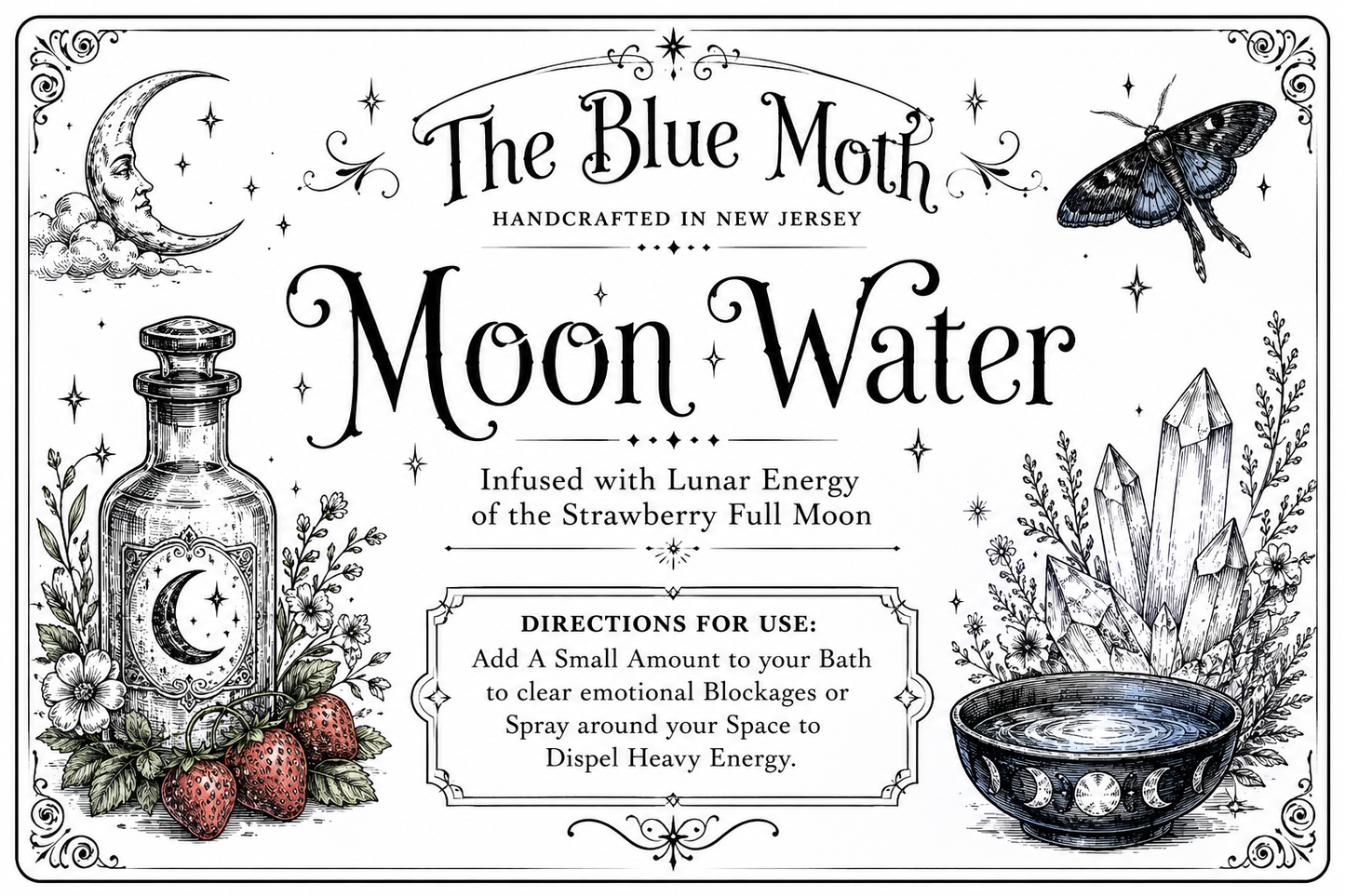 Garden Botanical Moon Water Net Wt 10 oz