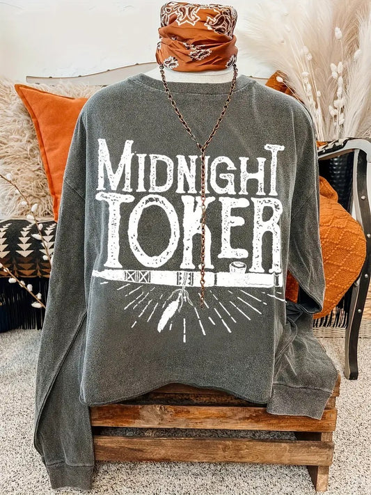 Midnight Toker Long Sleeve Pullover