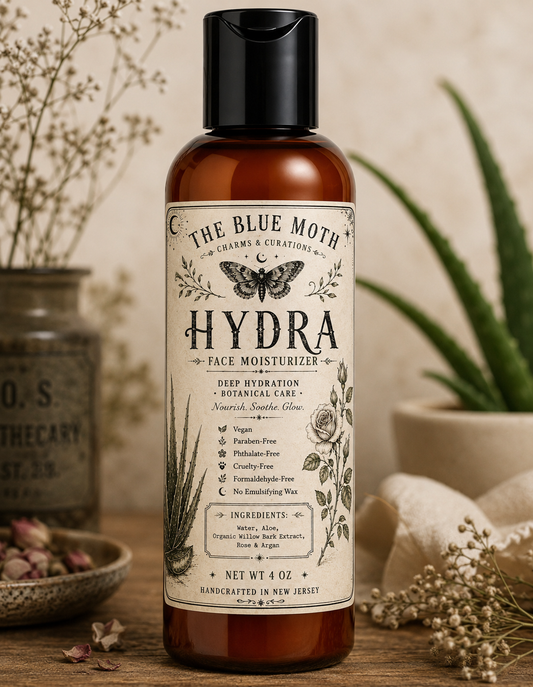 Hyrda Face Lotion 4oz Applicator Pump with WillowBark Light Weight
