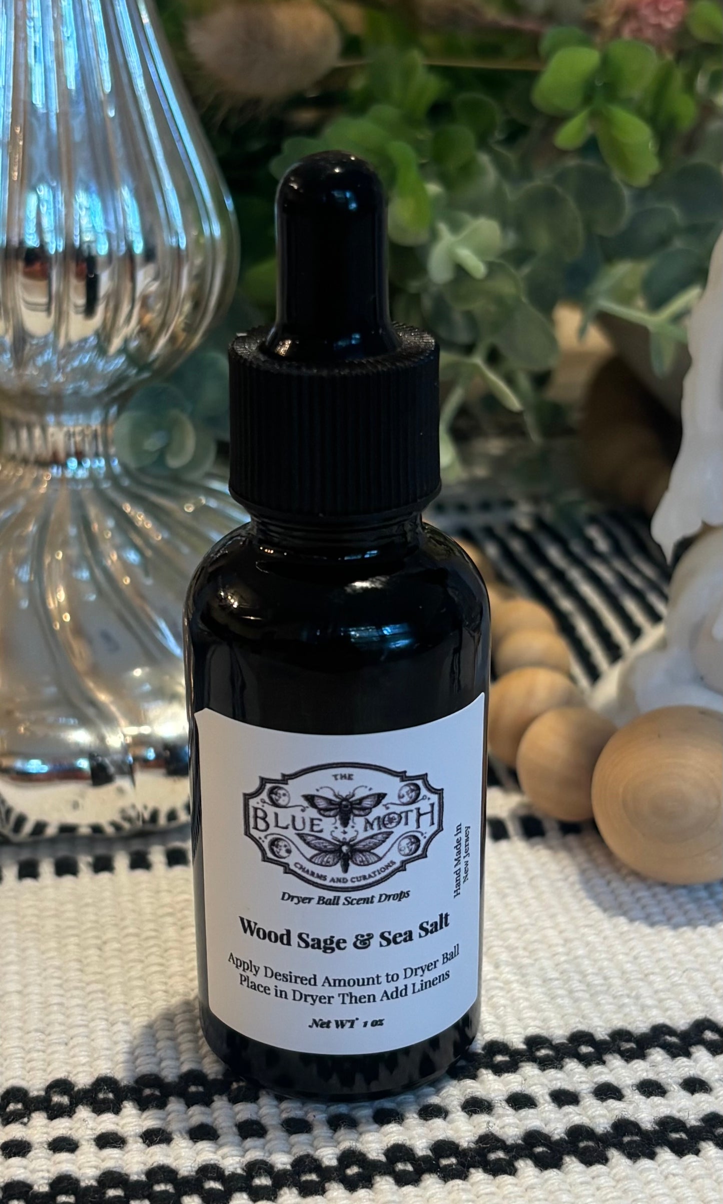 WOOL DRYER BALL WITH 1oz SCENT DROPS SET