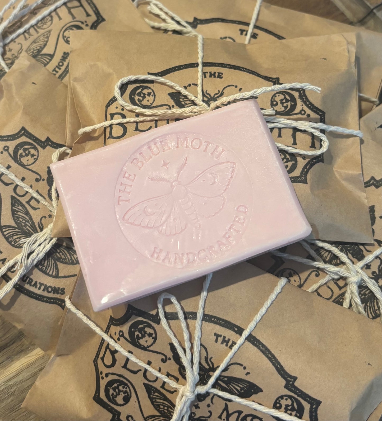 Strawberry & Cream  1 Inch Goat Soap Bar