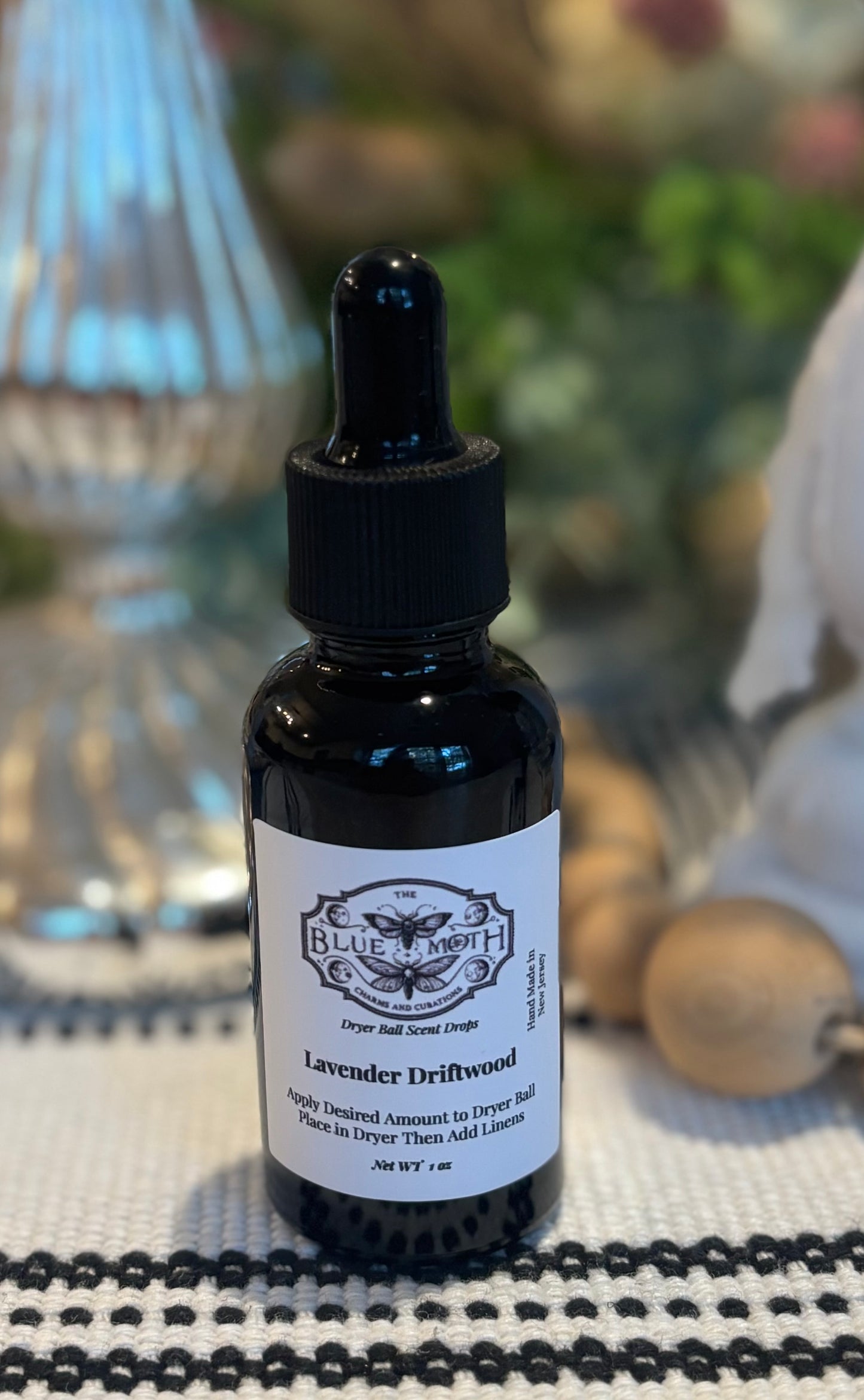 WOOL DRYER BALL WITH 1oz SCENT DROPS SET