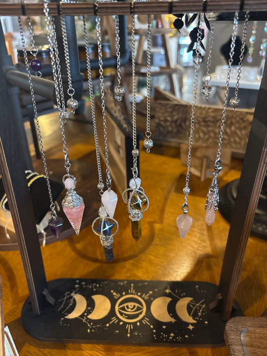 Crystal Pendulums Assorted Stones