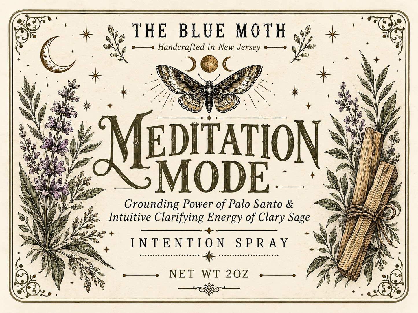 Meditation Mode Intention Spray 2 oz