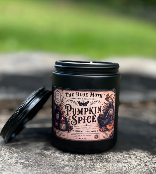 Pumpkin Spice 8oz Hand Poured Soy Candle
