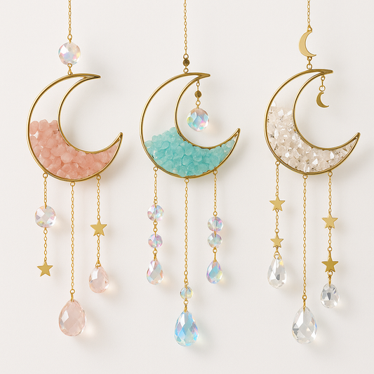Crystals & Moon Sun Catchers