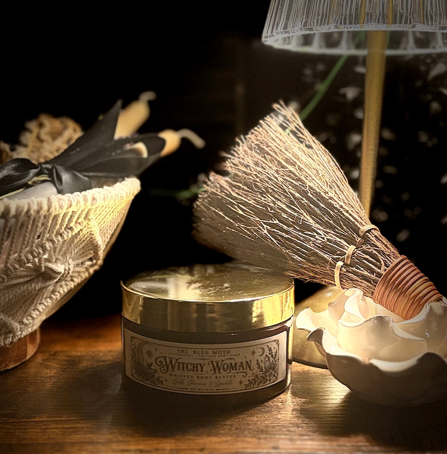 WITCHY WOMAN SHIMMER & GLITTER 8 oz LUXURY WHIPPED BODY BUTTER
