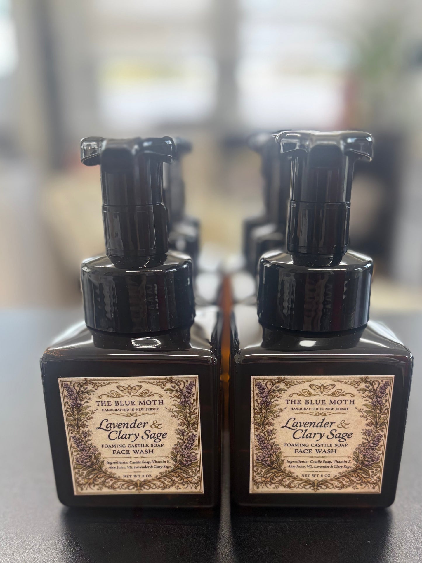 Lavender & Clary Sage Foaming Castile Face Wash