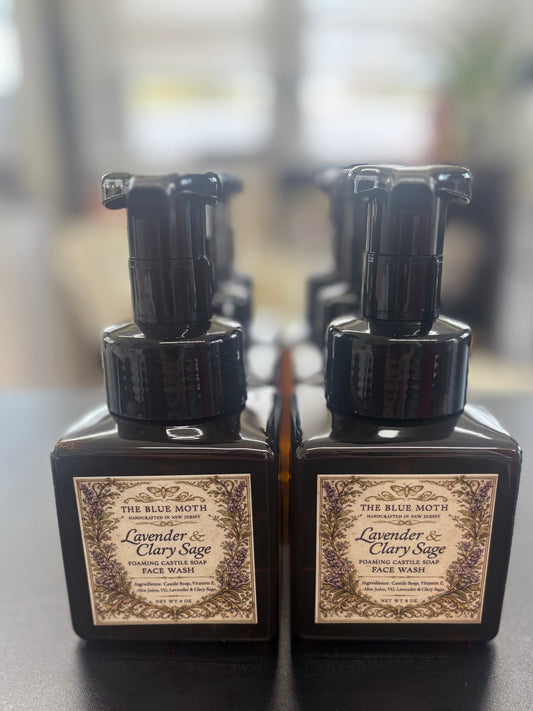Lavender & Clary Sage Foaming Castile Face Wash