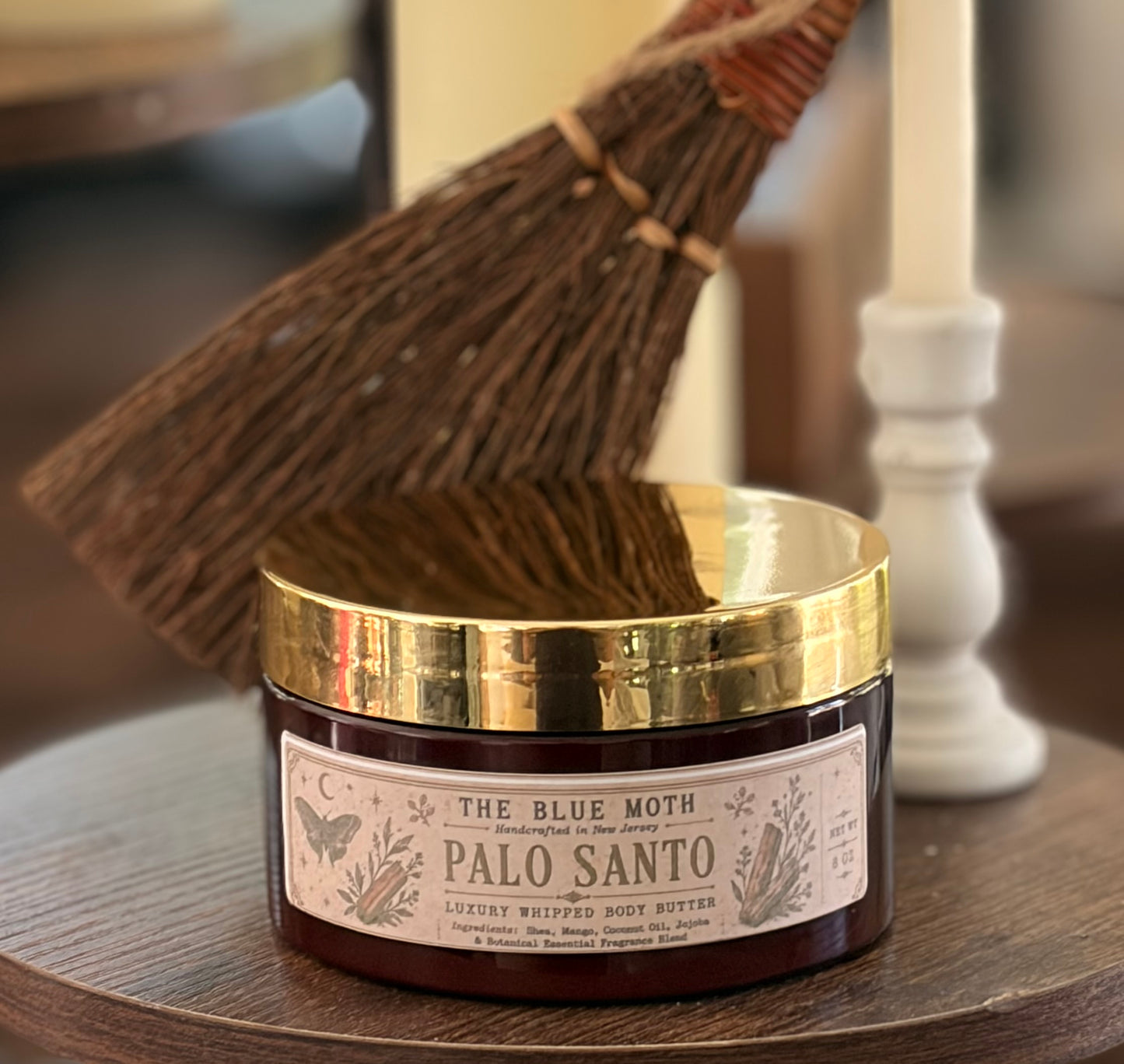 PALO SANTO 8 oz LUXURY WHIPPED BODY BUTTER