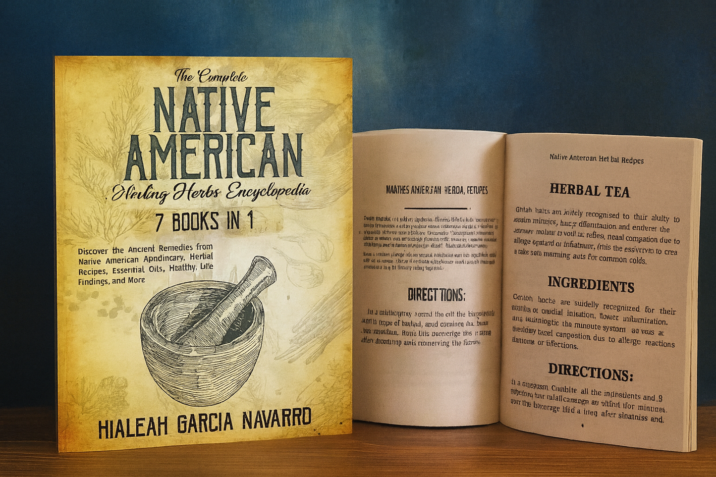 Native American Healing Recipes Book (Soft Cover)