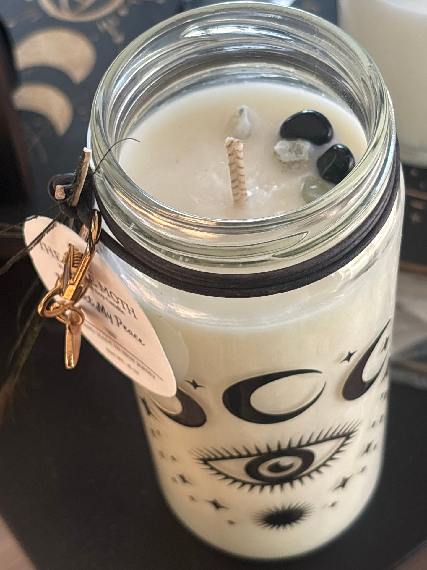 16oz PROTECT MY PEACE Pillar SOY Candle