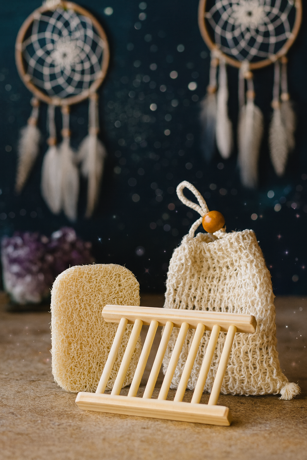 The Blue Moth Soap Saver Set