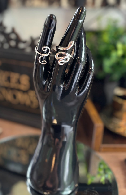 Adjustable Silver Rings