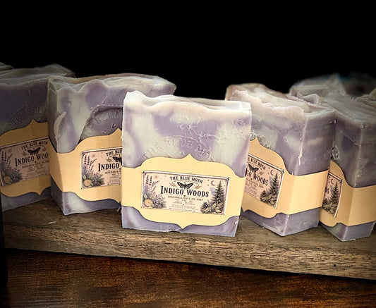 INDIGO WOODS Avocado & Olive Oil JUMBO Cold Pour Hand Cut Soap 4oz